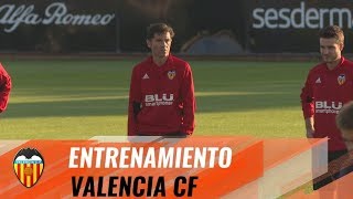 EL VALENCIA CF SIGUE PREPARÁNDOSE PARA SU RETO ANTE EL CD LEGANÉS [upl. by Fulviah]