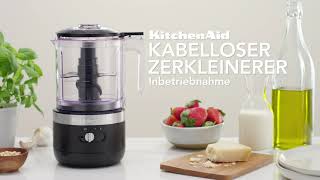 KitchenAid Cordless Zerkleinerer 5KFCB519 [upl. by Yesnyl683]