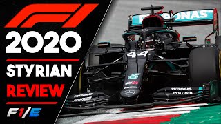 Styrian Grand Prix Race Review F1 2020 [upl. by Anaeli]