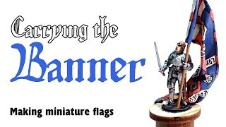 Carrying the banner making miniature flags [upl. by Schram771]