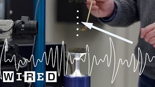 Scientist Explains How to Levitate Objects With Sound  WIRED [upl. by Ahsikat]