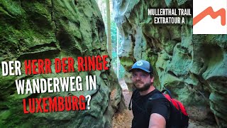 Mullerthal Trail Extra Tour A in Luxemburg  4K🎥 [upl. by Esor]