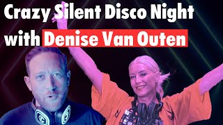 Epic BehindtheScenes  Denise Van Outen Rocks the Silent Disco 🎧 [upl. by Nilek297]