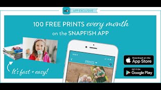 Get Free Prints Every Month With Snapfish [upl. by Lleder]