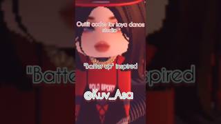 koya dance studio outfit codesoutfit codes series roblox kpop babymonster viral fyp outfitcod [upl. by Atinob]