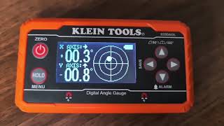 Klein Tools  Digital Angle Gauge 935DAGL Electricians Review [upl. by Ern]