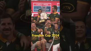 SPRINGBOKS RUGBY FREEDOM CUP  South Africa v New Zealand 2024 springboks rugby OfficialBokTube [upl. by Femmine488]