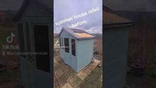 Refelting a shed roof or summer house [upl. by Inoek]