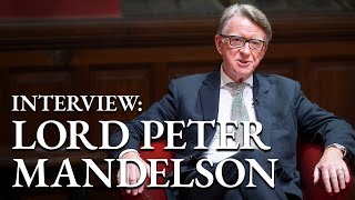 Lord Peter Mandelson on running to be Oxford University Chancellor IsraelPalestine amp tuition fees [upl. by Ahsoem883]