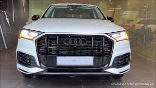 Audi Q7 Bold Edition quattro 2024 ₹97 lakh  Reallife review [upl. by Dittman]