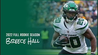 Breece Hall Full Rookie Season Highlights  Every Run and Target in 2022  Fantasy Football Film [upl. by Yrrehc459]