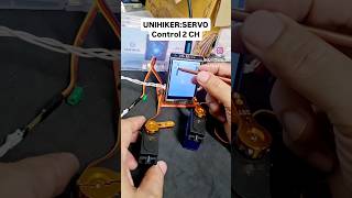 UNIHIKER  Servo Control 2CH LinuxPython trending python pythonrobotics [upl. by Eastlake]