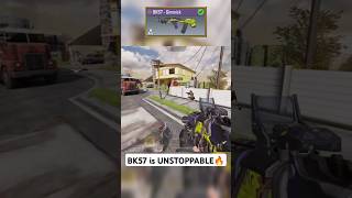 Best No Recoil BK57 Gunsmith in Season 9 COD Mobile shorts codmobile shortsviral [upl. by Nalrah598]