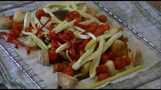 Recette de cuisses de poulet et légumes au four [upl. by Niloc216]