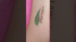 henna design viral mehndi tattoo ✨viralvideos trending mehndidesign [upl. by Schuman323]