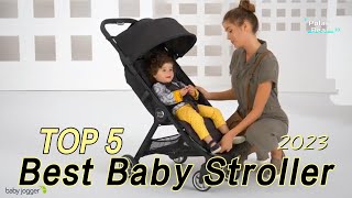 TOP 5 Best Baby Stroller 2023 [upl. by Arual335]