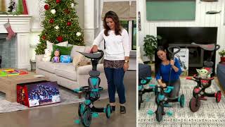 Globber Explorer 4in1 Tricycle and Balance Bike on QVC [upl. by Lovich]