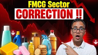 Huge correction in FMCG Sector  Short Term Pain Rahul Jain Analysis [upl. by Scales]