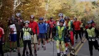 World Record roller skiing [upl. by Helfant]