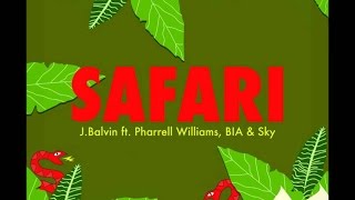 J Balvin  Safari LYRICS [upl. by Ogawa776]