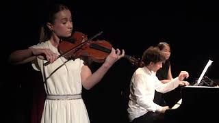 SaintSaensIntroduction and Rondo Capriccioso Op28 Sonya Kanter pno Alexey Trushechkin [upl. by Naujid178]