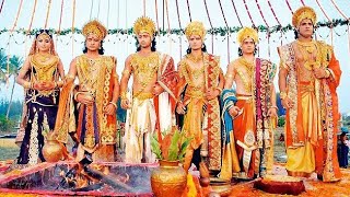 Om Rajadhi Rajay Mahabharat Song  Bhisma Pitamah Rajya Abhishek song [upl. by Hsekar]