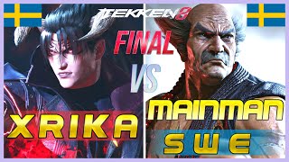 Tekken 8 ▰ MainManSwe Heihachi Vs xRika Devil Jin ▰ Ranked Matches [upl. by Jaffe]