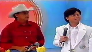 Programa do Ratinho  Chitãozinho amp Xororó participam e cantam 5 sucessos  INÉDITO XXXX1999 [upl. by Placida604]