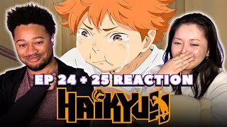 WE WERENT READY 💔  Haikyuu Ep 24 amp 25 FIRST TIME REACTION [upl. by Neddra]