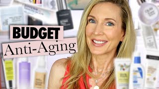 Best BUDGET AntiAging Skincare from the Drugstore [upl. by Einial]