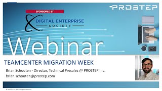 4  Digital Enterprise Society Presents  Best Practices for PLM Migrations for Siemens Teamcenter [upl. by Regor]