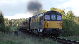 33108 accelerating after Coombys Farm 03 10 2024 [upl. by Balas904]