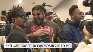 Marshawn Kneeland drafted 56th overall by Dallas Cowboys [upl. by Keelia]