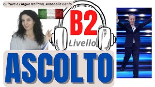 ASCOLTO ITALIANO B2  ITALIAN LISTENING EXERCISE LEVEL B2  learn Italian [upl. by Zusman]