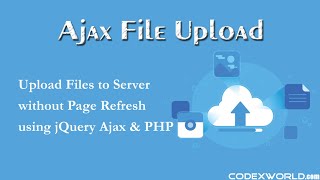 Ajax File Upload using jQuery and PHP [upl. by Oiretule]