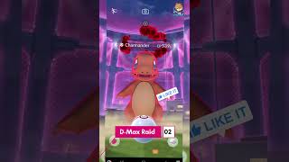 Max Monday Dynamax Charmander Raid Hour aaokhelepokemongo dmax pokmongolko pokemongo [upl. by Haynor]