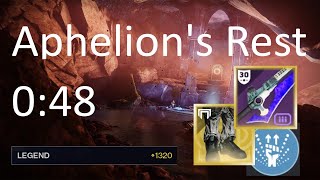 Aphelions Rest Legend  048 Lost Sector Speedrun  Titan [upl. by Odla]