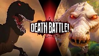 Fan Made Death Battle Trailer Sharptooth vs Rudy [upl. by Cnahc]