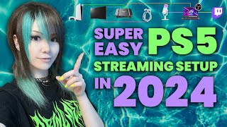 How to stream on Twitch in 2024 for total beginners PS4PS5 [upl. by Cotsen]