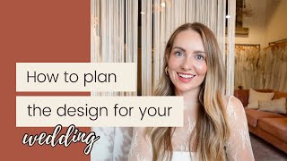 Steps to Take to Design Your Wedding [upl. by Nylleoj764]