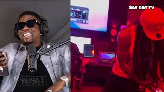 Boosie Reacts Gets BG Verse First Time Back In Studio [upl. by Ardme76]