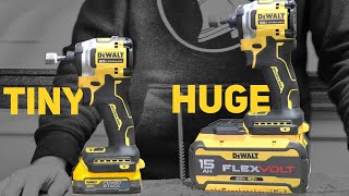 🔥 DeWalt POWERSTACK vs 15AH FLEXVOLT ⚡ DCF840 vs DCF850 [upl. by Mauldon163]