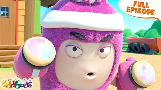 Lets Exercise Newt Yes Yes Training with Oddbods  Oddbods Full Episode  Funny Cartoons for Kids [upl. by Ladiv963]