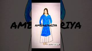 Ambarsariya artist version 😊song version flipbook flipkart dancinggirldrawing short treandig [upl. by Nylekcaj934]