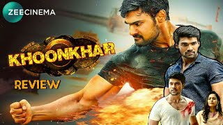 Khoonkhar Hindi dubbed full movie Review  Bellamkonda Sai Sreenivas  Rakul Preet Singh [upl. by Yelwah502]