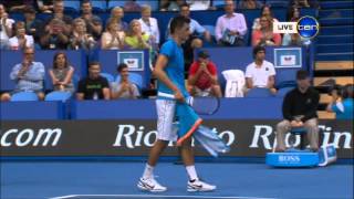 Bernard Tomic Smashes Haas [upl. by Cosmo]