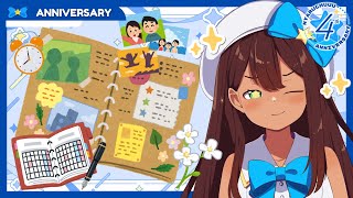 【4TH ANNIVERSARY】 Reviewing 4 Years of VTubing Activities ⏰【Nyaru ★ Idol VTuber】 [upl. by Ovida]