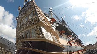 HMS Victory  Walkthrough Tour April 2017  4k [upl. by Flin]