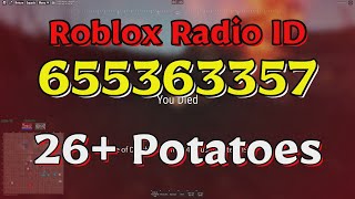 Potatoes Roblox Radio CodesIDs [upl. by Benedetta388]