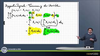 0290 Doppelintegral Trennung der Variablen [upl. by Anelagna886]